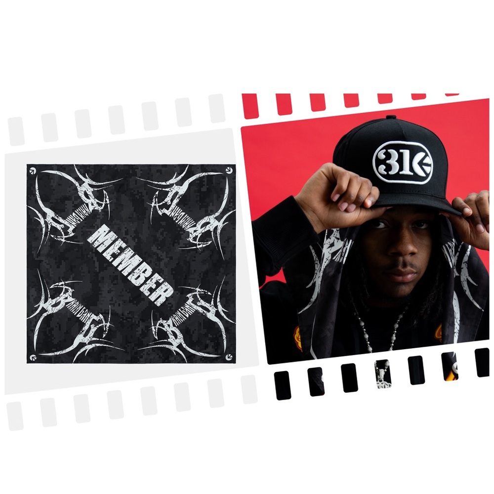 310 Babii x Ethika Collab Cap & Bandana Bundle